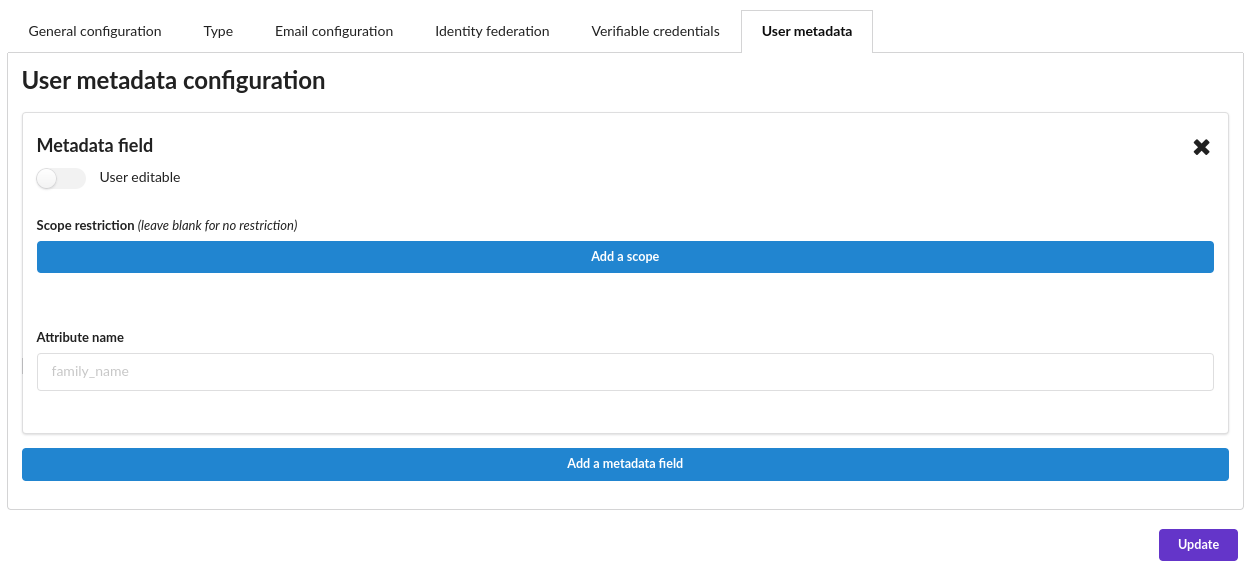 backend form