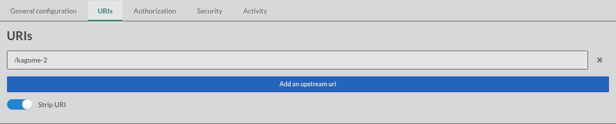 upstream URIs